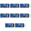 1-15PCS TCRT5000 Infrared Reflective IR Photoelectric Sensor Switch 3.3V-5V Barrier Line Track Sensor Module Diy Kit