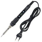 60W 80W Electric Soldering Iron LCD Digital Display Adjustable Temperature Welding Repair Tools 220V / 110V Solder Wire Tips