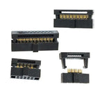 5/10pcs 1.27mm FC IDC Female Header Socket Connector 6P-50Pin for 0.635mm Pitch Flat Cable