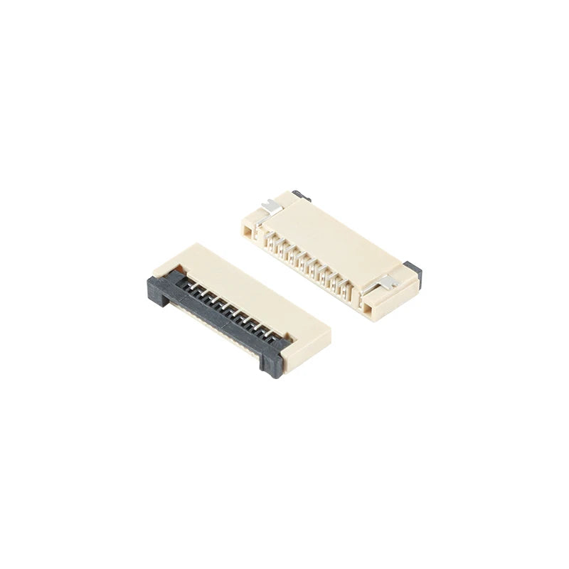 10Pcs FPC FFC Flip cover Connector 1.0mm 0.5mm Flat Cable PCB Connectors SMT ZIF 4 6 8 10 12 14 15 16 18 20 22 24 26 28 30-60Pin