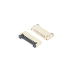 10Pcs FPC FFC Flip cover Connector 1.0mm 0.5mm Flat Cable PCB Connectors SMT ZIF 4 6 8 10 12 14 15 16 18 20 22 24 26 28 30-60Pin