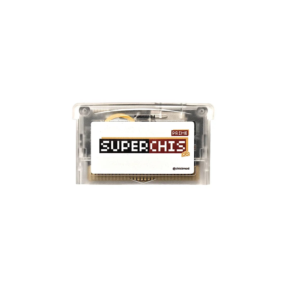 SuperChis Prime GBA Fix Slowdown White Screen Freezing, 1s Menu Access 12s Fast Loading, SDRAM+NOR Flash Architectur