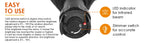 UniqueFire 1605 T38/50/67/75 IR850NM 940NM LED Infrared FlashLight Dimmer Switch illuminator USB Rechargeable Torch Night Vision