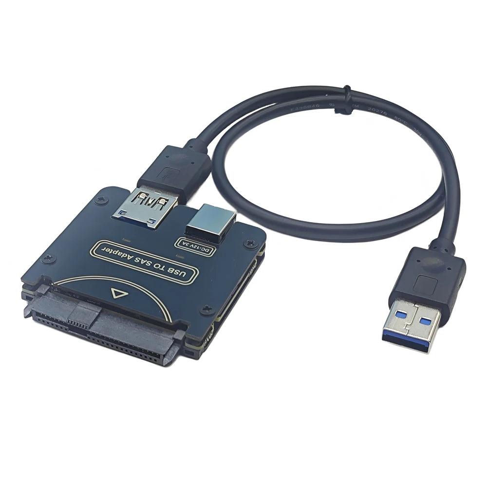 USB To SAS Hard Drive Easy Drive Cable 29PIN Hard Drive Solid State SSD Expansion Card SATA 22PIN to SAS Adapter Card