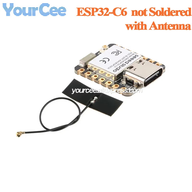10pcs/1pc ESP32 Seeed Studio XIAO ESP32C6 ESP32C3 ESP32C5 WiFi 6+Bluetooth-compatible Ble 5 Zigbee Matter Wifi Development Board