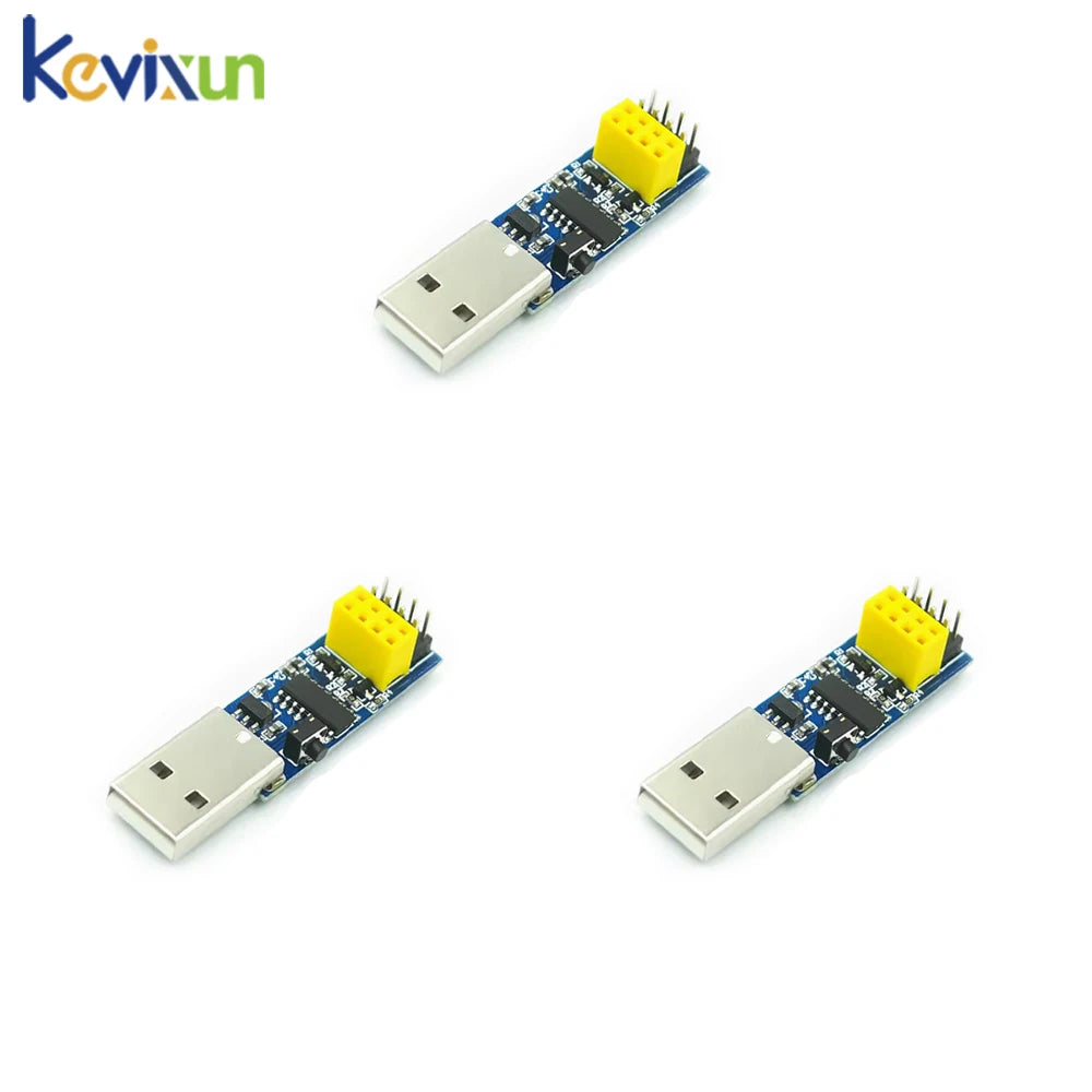 5/1PCS CH340C USB ESP8266 ESP-01 ESP01S Prog WIFI Downloader Module Developent Board for Arduino Programmer Adapter