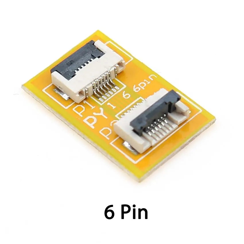 Cltgxdd 1Piece 6P 10P 12P 24P 30P 40P 50P 60P 0.5mm FFC FPC Connector Flexible Flat Cable Lengthen Extension Adapter Board