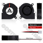 Gdstime 5015 Blower Fan 24V 12V 5V 50MMx15MM Turbine Radial Fan 5015 Dual Ball High Speed Cooler for 3D Printer Parts Cooling