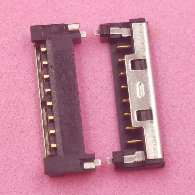 1-10Pcs Interface Battery Flex Jack Plug Connector FPC Tablet Contact For ASUS X510UNR UX310UV U4100U S5100U UX430UQ U4000U 8Pin