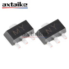 50PCS 2SC2873 MY 2SA1213 NY SOT-89 50V 2A NPN PNP SMD Transistors C2873 A1213 Complementary Triode