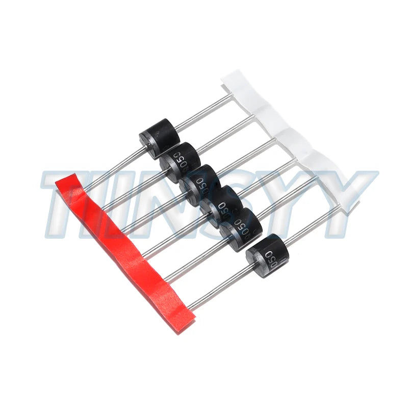 6PCS 30SQ050 Schottky Diode 30A 50V Axial for Solar Panel Parallel Reflow Protection
