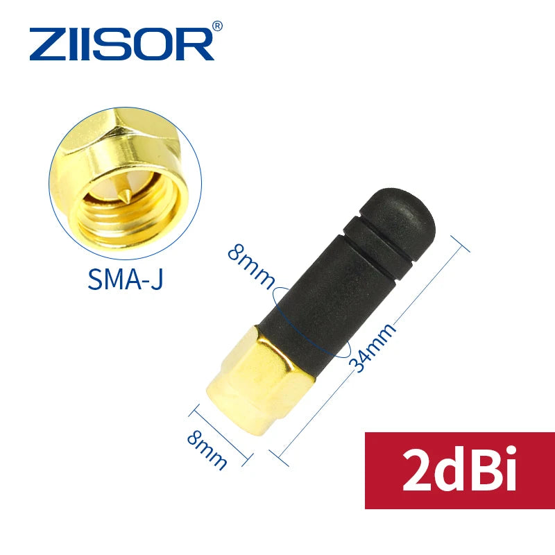 2.4 GHz WiFi Antenna Router Antennas 2.4GHz Antenne for Wireless Module ZigBee SMA Male 2.4G Mini Aerial for  FPV Controllers