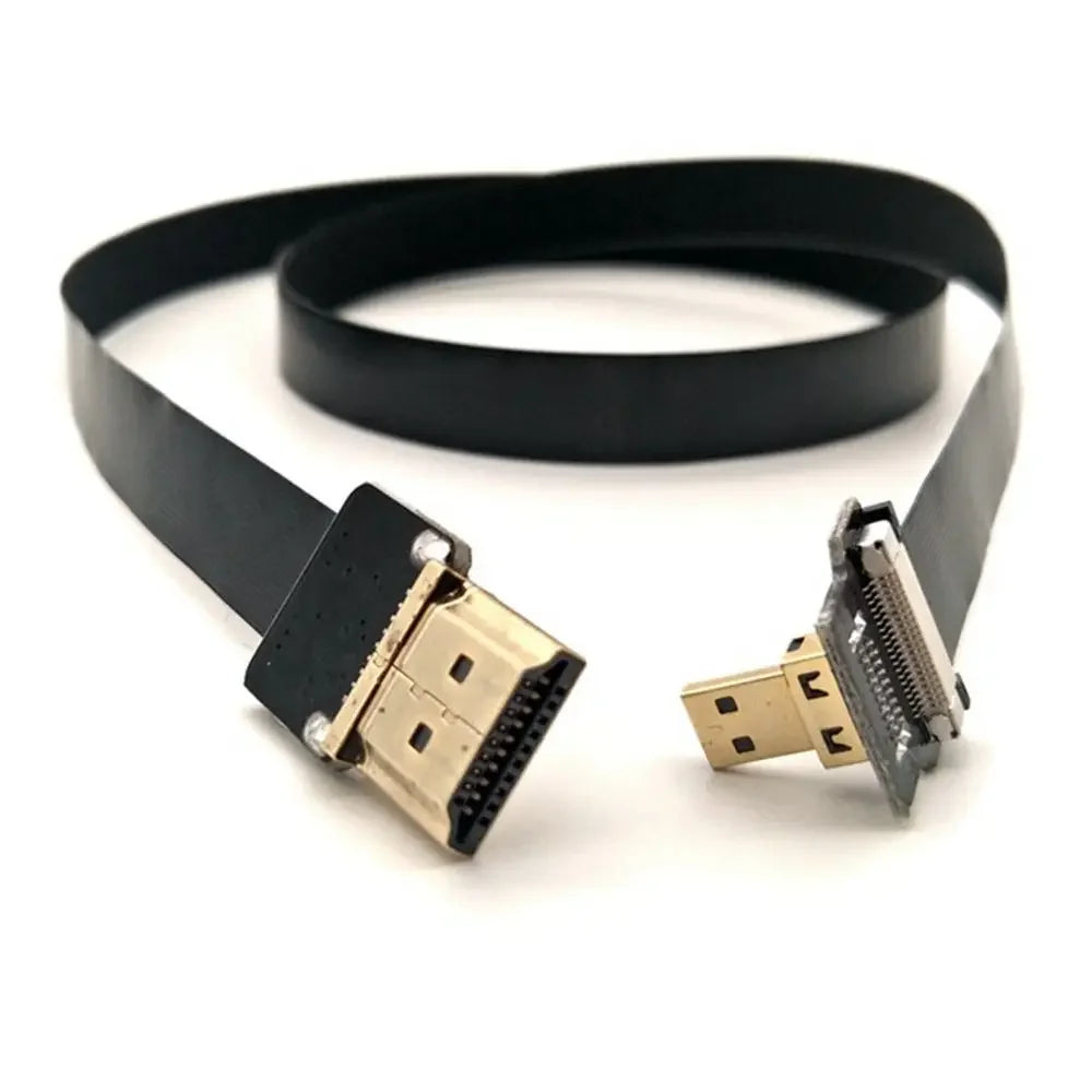 Camera 0.05M-1M FPC flexible cable drone aerial photo transmission FPV Micro HDMI to HDMI HD cable