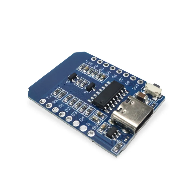 Durable Type WeMos D1 Mini Development Board ESP8266 WiFi Module with TYPE-C Port ESP-12F CH340G Compatible with Arduino
