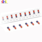 100PCS 0.5W Zener Diode DO-35 1206 1/2W LL34 ZMM BZV55C SMD ZMM3V3 2V4 2V7 3V0 3V3 3V6 3V9 4V3 4V7 5V6 6V2 10V 15V 18V 20V 24V