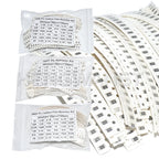 720pcs 0603 0805 1206 SMD Resistor Kit 1R-100M 10K 100K 1K 1R 100R 220R 5% Electronic Set