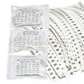 720pcs 0603 0805 1206 SMD Resistor Kit 1R-100M 10K 100K 1K 1R 100R 220R 5% Electronic Set