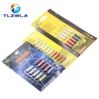GBC European Automotive Fuse 5/8/10/16/30AMP 6mm Continental Car Blade Bakelite Auto Classic Ceramic Car Fuse Kit