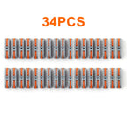 20/34/50PCS Lever Wire Connectors, 1 to 1 Inline Assemblable Wire Connector, Electrical Connectors Wire Terminals