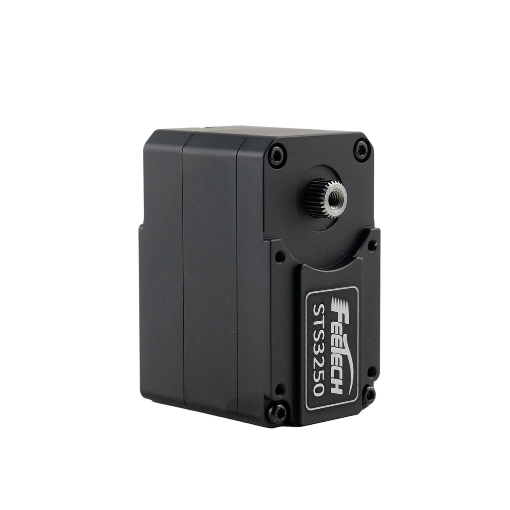 Feetech STS3250 12V 50KG Magnetic Encoder Double Shaft TTL Servo Coreless Motor Aluminum Case 360 Degrees Serial Bus Smart Servo