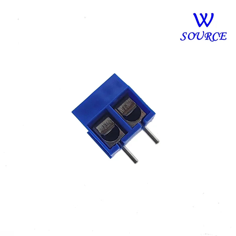10/20/50Pcs/lot Pitch 5.0mm KF301-5.0-2P KF301-3P KF301-4P Straight Pin 2P 3P 4P Screw PCB Terminal Block Connector Blue Green