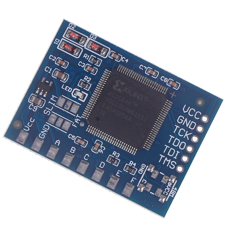 1Pcs Matrix Glitcher V1 Corona Crystals IC Chip For XBOX360 Host Self-Made Pulse Small Ic Blue Board With Crystal Oscillator