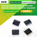 10PCS/Lot MAX485 MAX483 MAX487 MAX488 MAX490  MAX491 MAX1487 MAX3485 CSA ESA EESA SOP8 Transceiver