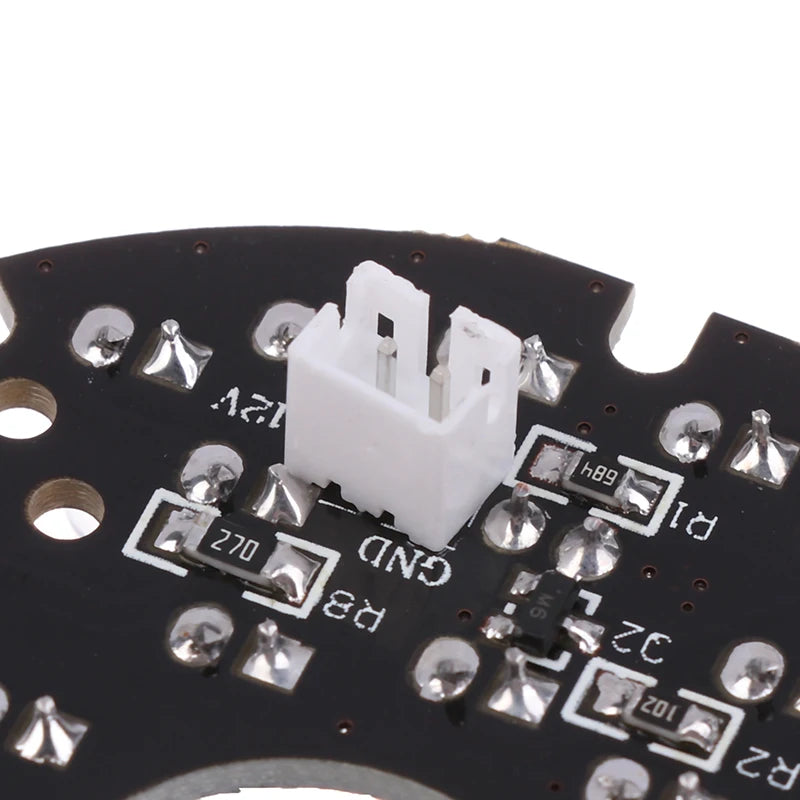 48PCS IR LED 850NM Illuminator Board – 60mm Night Vision Light for CCTV Surveillance Camera Housing, 50° Viewing Angle