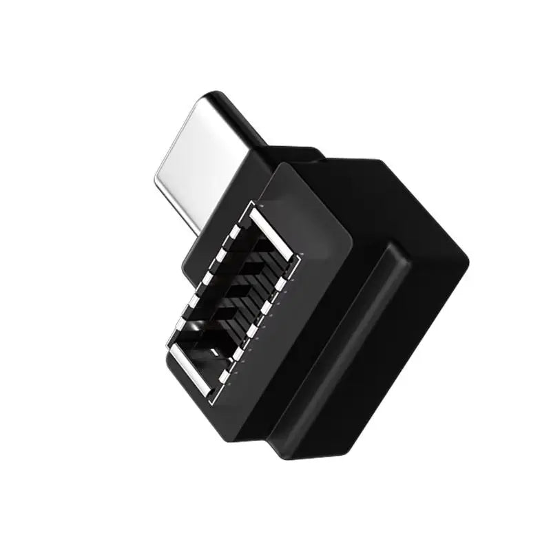 USB Header Adapter USB TYPE-E Female 90 Degree Converter Adapter Chassis Front TYPE C Plug-In Port Computer Motherboard