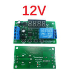 KC23C01 Timer Delay On/Off Relay Module DC 5V 12V 24V 1-Channel Multifunction Pulse Counter Switch Adjustable Relay Module