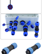 SP13 Waterproof Connector Male Plug & Female Socket Panel Mount Wire Cable Connector Aviation Plug IP68 2/3/4/5/6/7/9 Pin GBDQA