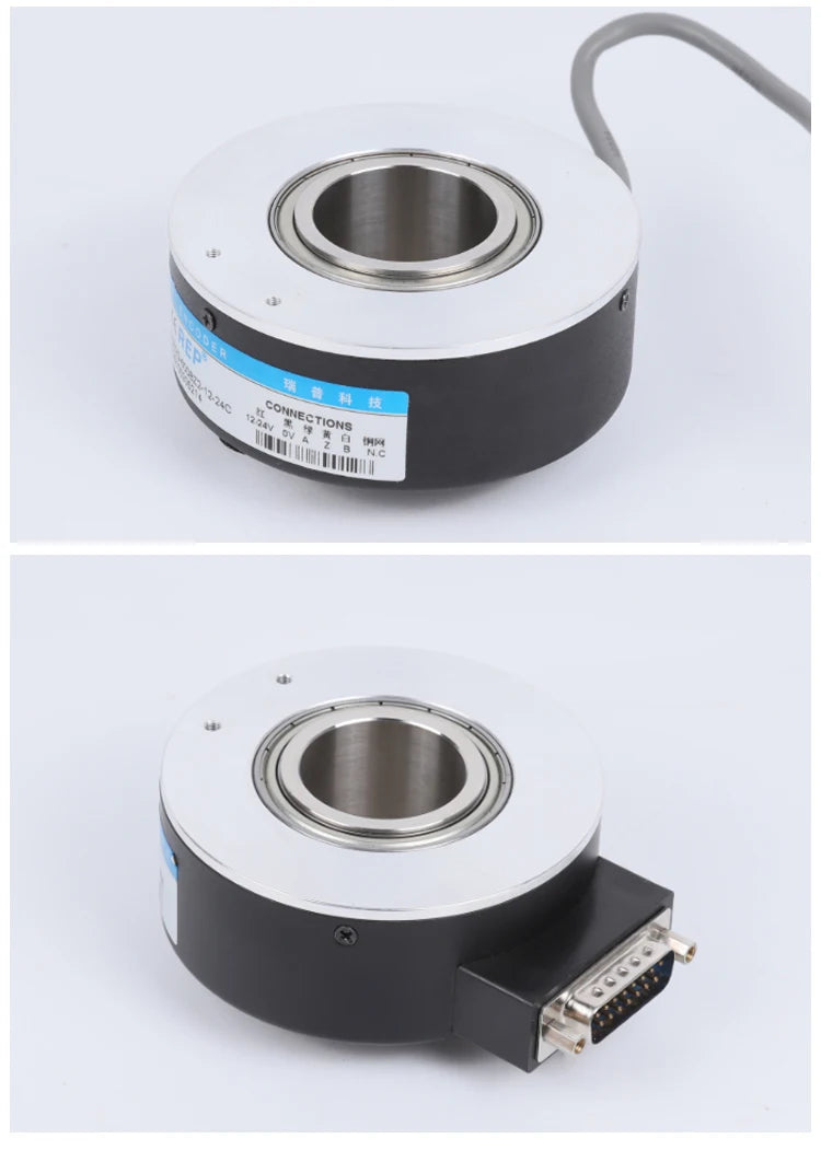 Hollow Shaft Rotary Encoder 8030 ZKT8020 Rotary Optic Encoder Speed Sensors Applied In Elevator customize 25 28 32