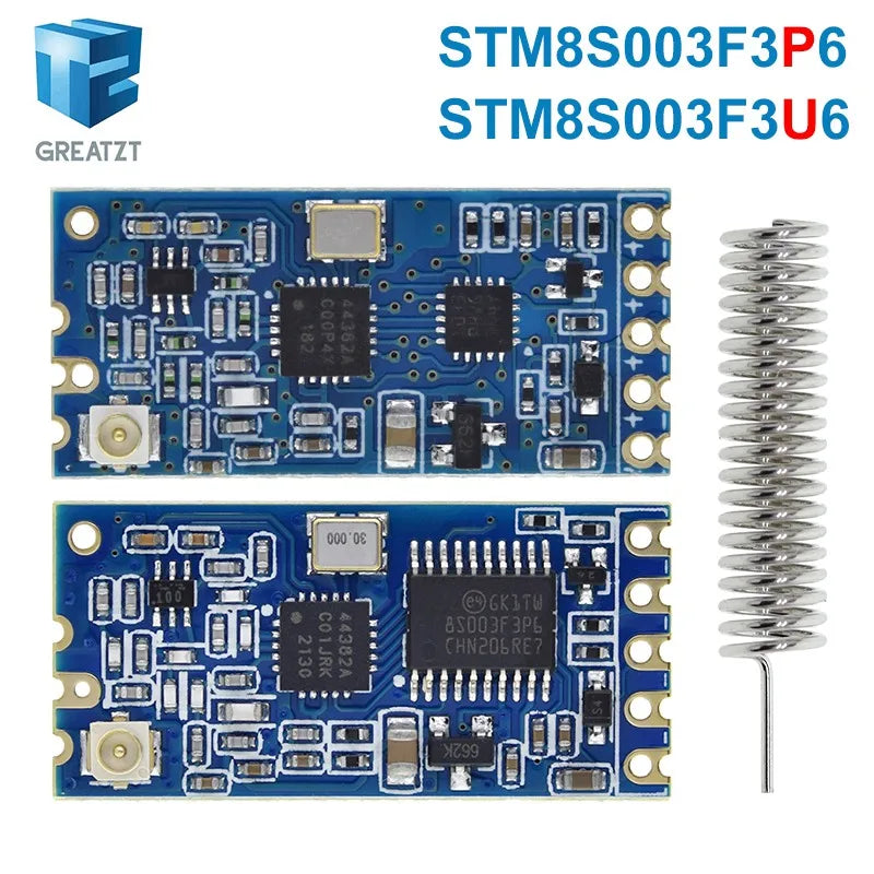 GREATZT 433Mhz HC-12 SI4463/4438 Wireless Serial Port Module 1000m Replace Bluetooth NEW