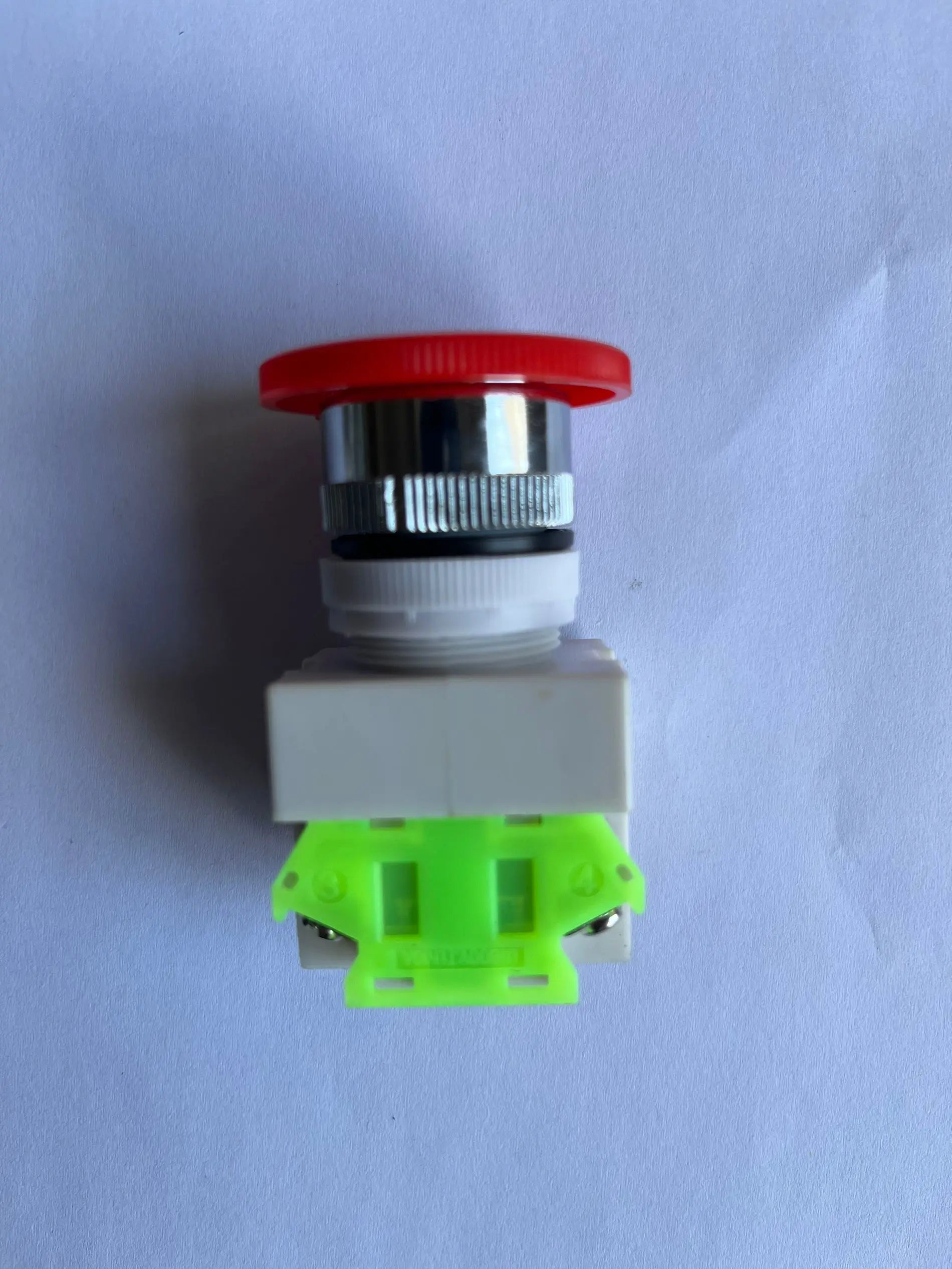 22mm Red Mushroom Head Emergency Stop Push Button Switch LAY37-11ZS/LAY37-11ZSD AC 660V 10A Elevator Fire Brake Button Switch