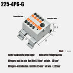 Fixed Modular Wire Connectors Compact Splicing Lighting Push-in Multi Link Terminal Block 1 in Multiple Out 225 Series 1