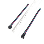 10/20/50 Pairs 4pin SM JST 15cm Cable Female/Male connectors for Led Strip RGB 5050 3528 WS2801 APA02 WS2815 WS2813
