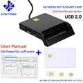 OYEITIMES Programmable Blank SIM LTE USIM Card 4G VoLTE ISIM WCDMA GSM Nano Micro SIM Card 2FF 3FF 4FF for Telecom Operator