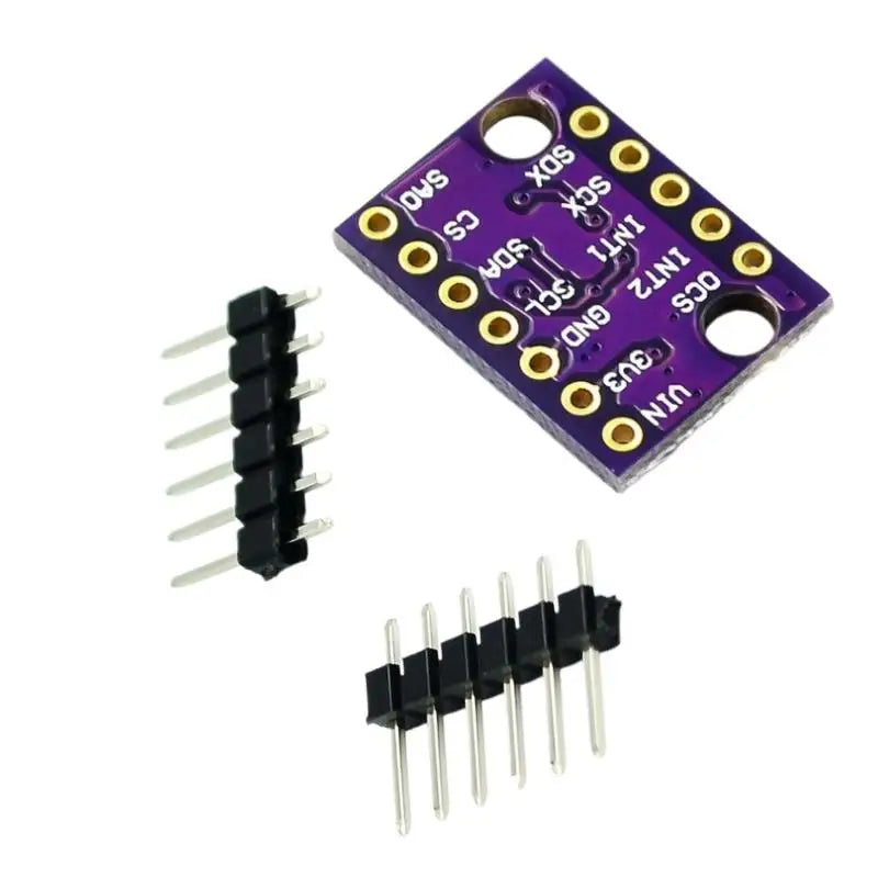 NEW BMI160 6DOF 6-Axis Accelerometer Gyroscope Inertial Measurement Sensor Module IIC SPI 3-5V 16-bit Low Power  ESP32 Pi