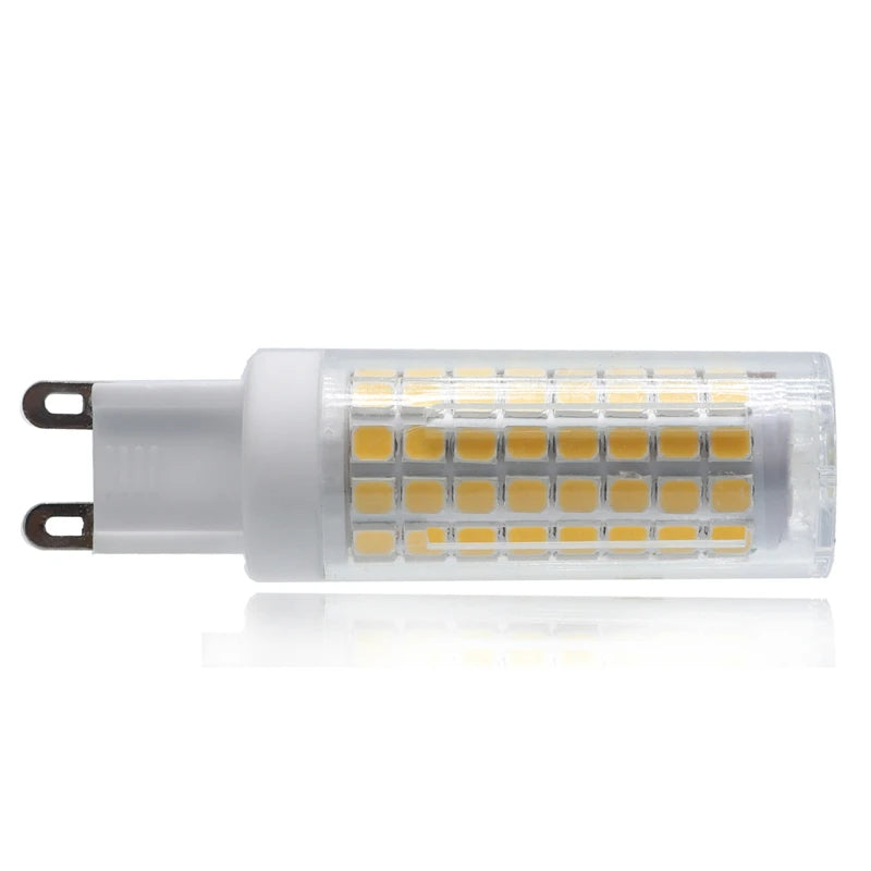 1- 10PCS Super Bright G9 LED Light Bulb 6W 9W 12W 15W 220V Lamp Constant Power Light LED Lighting G9 2835 SMD Bulbs