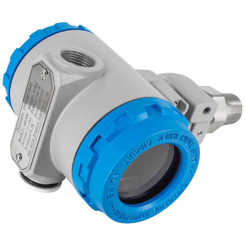 Waterproof LCD Pressure Transmitter Sensor 0-100bar 0-300bar 0-600bar M20*1.5 EX Proof Digital Pressure Sensor Transducer 4-20mA