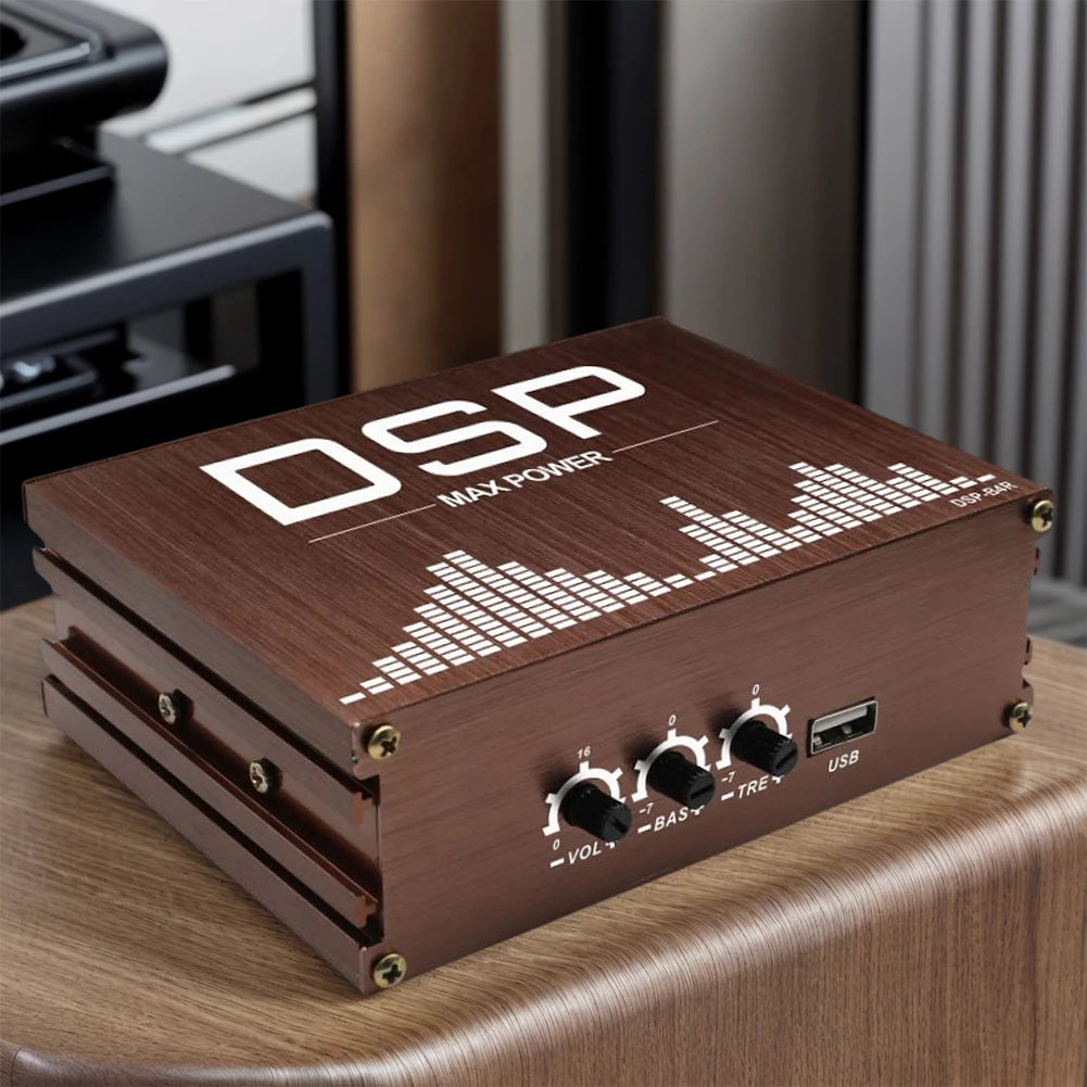 4x50W Car DSP Digital Audio Processor Support APP Control DSP Car Power Amplifier Car DSP Amplifier for Cars