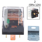 1pc Waterproof Automotive Relay 12V 100A 5Pin 4Pin SPDT Car Control Device Car Relays DC 24V High Capacity Switching