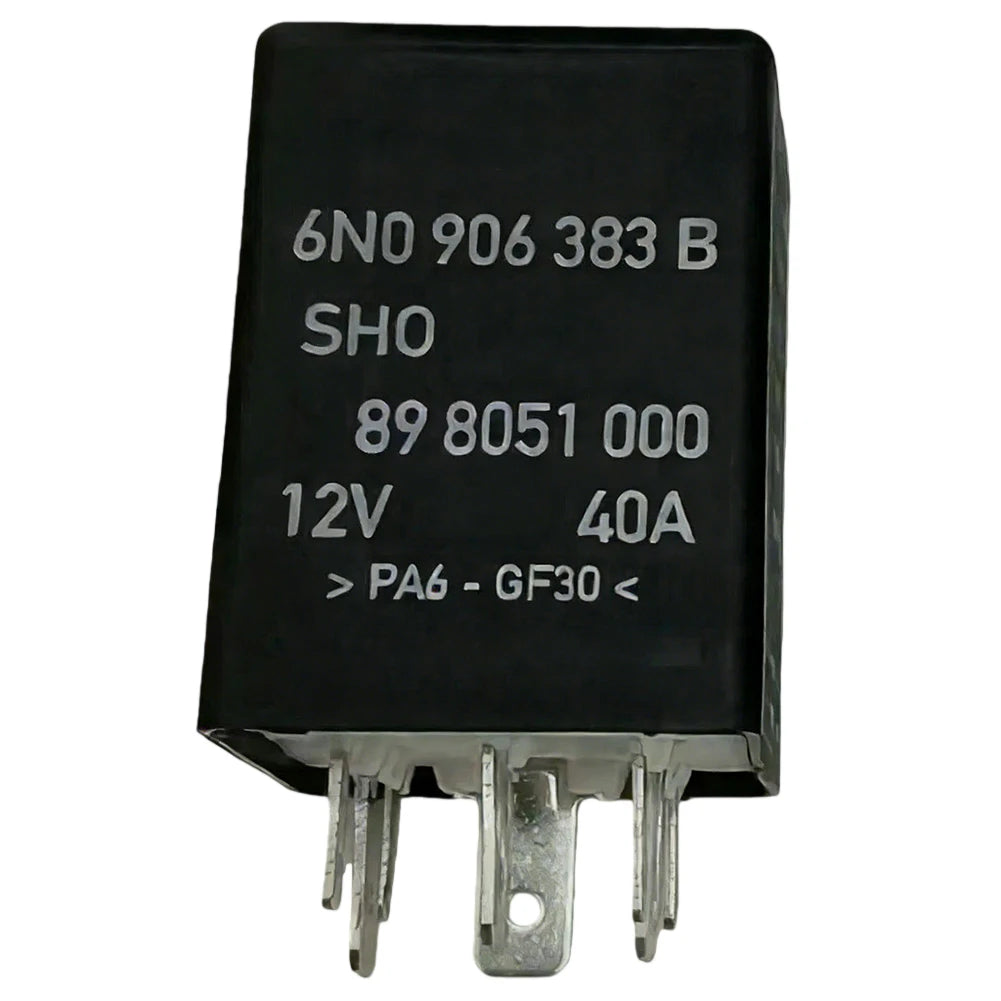 Vehicle Electrical Fit Fuel Pump Relay Plastic Metal Construction Fits Tight Spaces OEM Equivalent Resists Wear