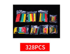 127-800pcs Heat Shrink Tube Thermoresistant Heat-shrink Tubing Wrapping Kit Electrical Connection Wire Cable Insulation Sleeving