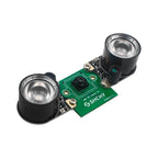 Raspberry Pi 5 8MP Camera Night Vision IMX219 77° 130° 200° FOV Fisheye MINI CSI Interface + 2 Infrared Light for RPI 5 Pi5