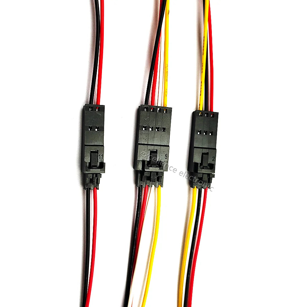 5 Pairs MX2.54 2.54mm Pitch DuPont Connector with Lock Male Female Docking Wire Single Head 24AWG Electronic Cable