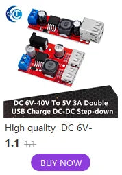 1PCS/5PCS High-Quality AMS1117-3.3 LDO Module: 5V to 3.3V DC-DC Step-Down (800mA Buck Regulator)
