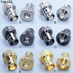 YanXi Round Disc BNC Female Jack To SMA Male Female Adapter Coaxial Radio Frequency Walkie-talkie Radio Antenna RF Connector