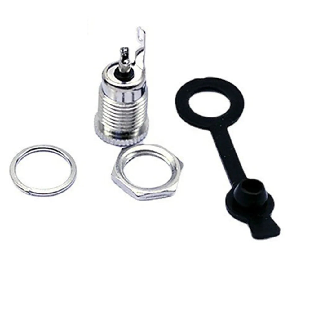 5Pcs/Set DC099 5.5 mm x 2.1mm DC Power Jack Socket Female Panel Mount Connector metal 5.5*2.1