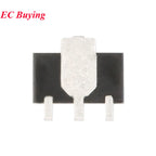 100Pcs/5pc ME6209 6209A ME6209A 3V 3.3V 4V 4.5V 5V ME6209A33PG ME6209A50PG SOT-89 Low Power Dropout LDO Linear Regulator IC SMD